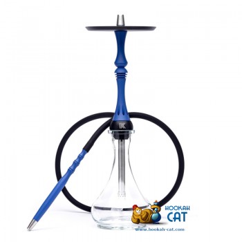 Кальян Alpha Hookah Kappa Blue Matte X (Альфа Хука Каппа Синий Матовый Х) - фото 1